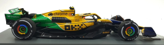 Ön Sipariş - 1/18 SPARK McLaren F1 MCL38 #4 Lando Norris 4th Monaco GP 2024 Special Livery