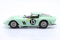 CMC - FERRARI 250 GTO ch.3505 RHD N 15 COUPE STIRLING MOSS 1962 LIGHT GREEN