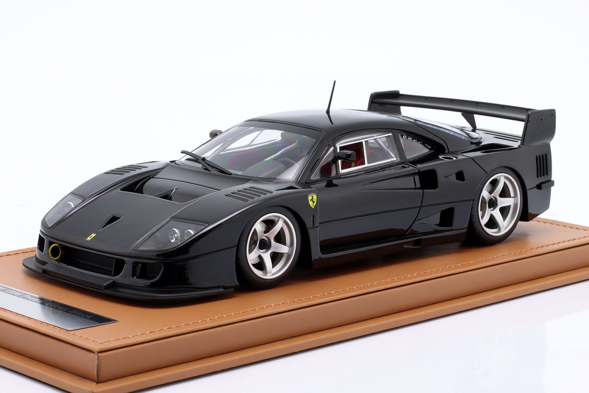 TECNOMODEL - FERRARI - F40 LM PRESS VERSION 1996 - WITH 5 SPOKE SILVER RIMS