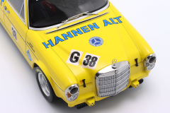 Ön Sipariş - 1/18 WERK83 Mercedes-Benz 300 SEL 6.8 #38 Final of season Hockenheim 1971 H. Heyer - W18030003
