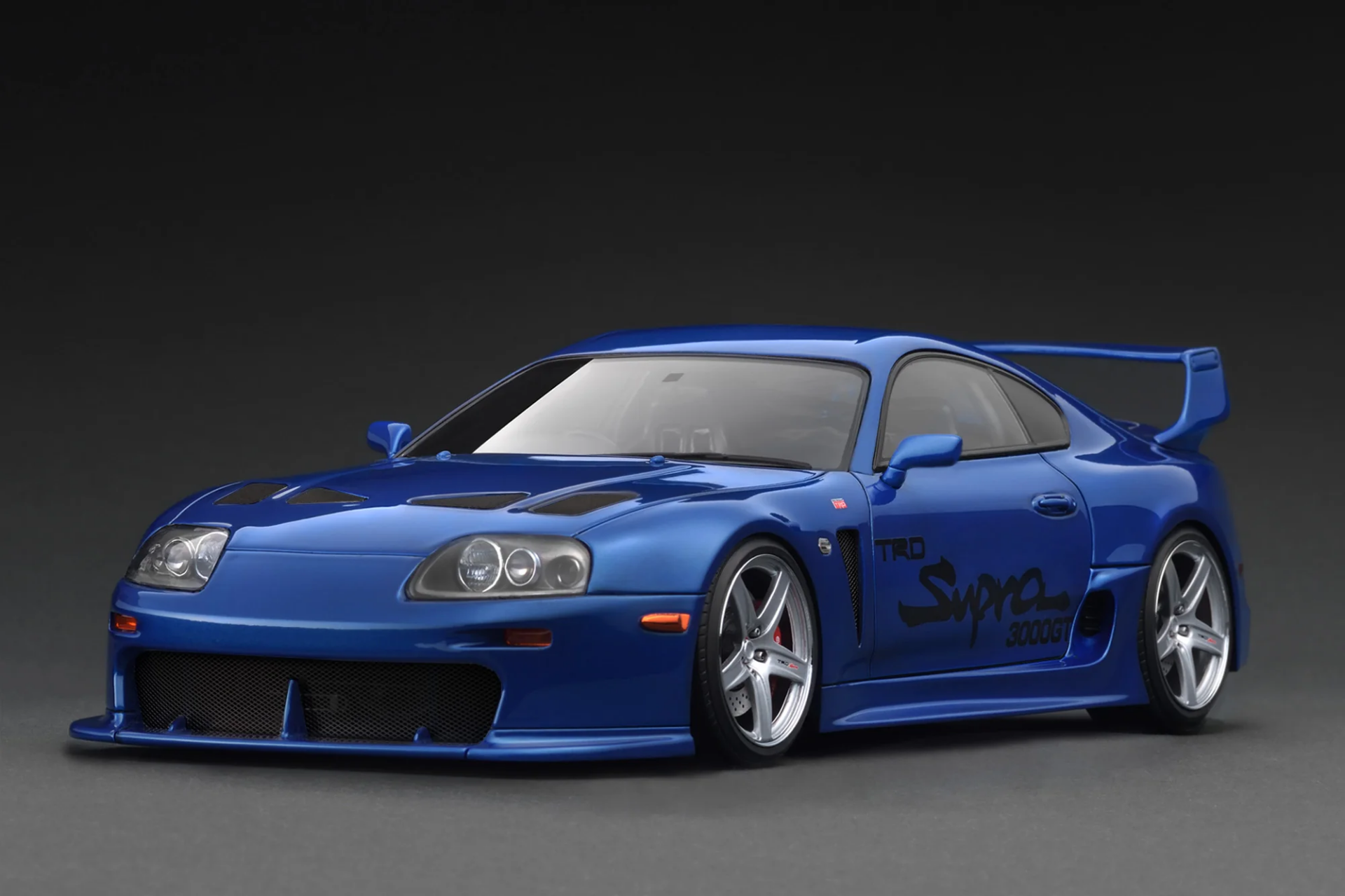 1/18 IGNITION IG3604 Toyota Supra (A80) TRD 3000GT Blue Metallic