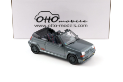 1/18 OTTO Renault 5 GT Turbo Cabriolet Tungstene grey 1995 - OT1196