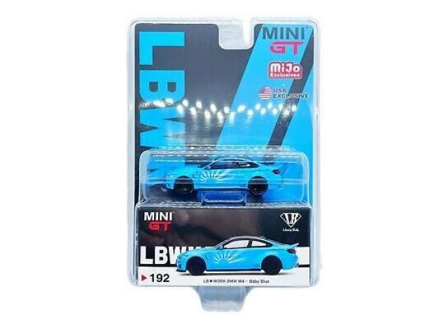 2020 LB Works BMW M4, baby blue