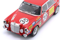 Ön Sipariş - 1/18 WERK83 Mercedes-Benz AMG 300 SEL 6.8 #35 2nd 24h Spa 1971 Heyer, Schickentanz - W18030001