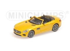2017 Mercedes AMG GTS Cabrio, yellow