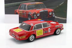 Ön Sipariş - 1/18 WERK83 Mercedes-Benz 300 SEL 6.8 #1 24h Nürburgring 1972 Heyer, Betzler - W18030002