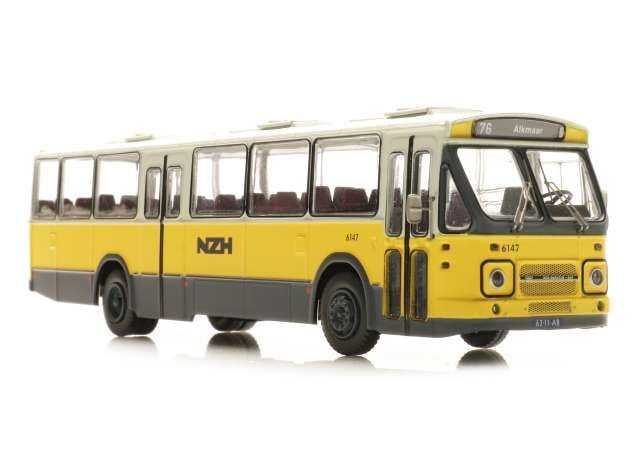 1/87 City Bus NZH 6147 DAF Front 2 *Alkmaar*, yellow