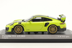 1/43 MINICHAMPS - PORSCHE - 911 991-2 GT2 RS WEISSACH PACKAGE COUPE 2018