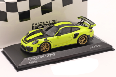 1/43 MINICHAMPS - PORSCHE - 911 991-2 GT2 RS WEISSACH PACKAGE COUPE 2018