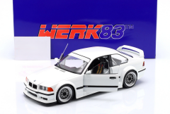 Ön Sipariş - 1/18 WERK83 BMW M3 (E36) GTR Plain body version white - W18051001