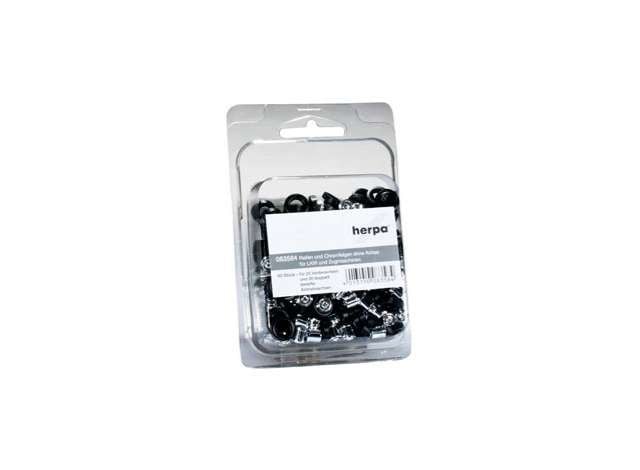 1/87 Tires and Rims For Trucks (without axles) without axles (50 pcs), black/chrome