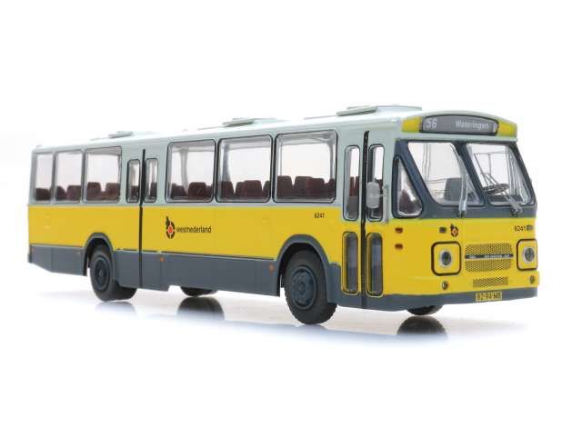 1/87 City Bus Westnederland 6241 Daf Front 2 *Wateringen*, yellow