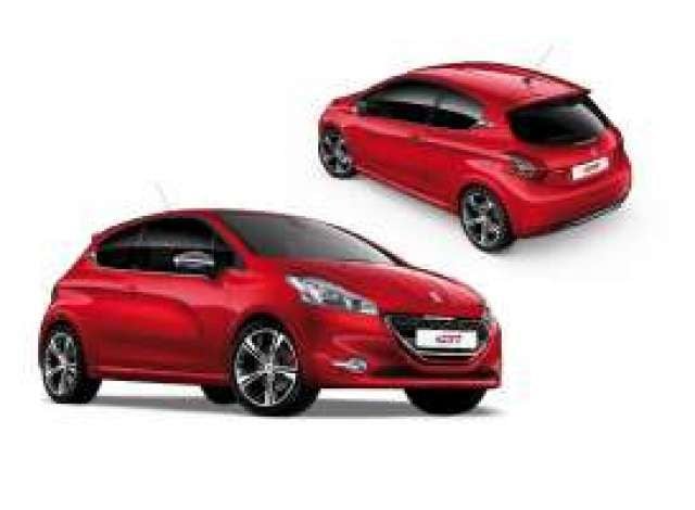 2013 Peugeot 208 GTI, red