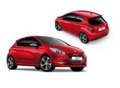 2013 Peugeot 208 GTI, red