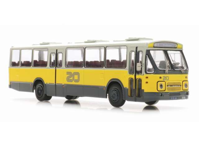 1/87 City Bus ZO 6198 DAf Front 2 *Eindhoven*, yellow