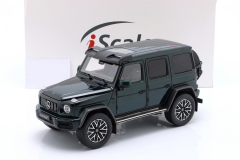 Ön Sipariş - 1/18 iScale Mercedes-Benz AMG G63 (W463) 4x4 2022 emerald green metallic - 180056