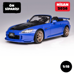 Ön Sipariş - 1/18 Motorhelix Honda S2000 (AP2) MUGEN Apex Blue