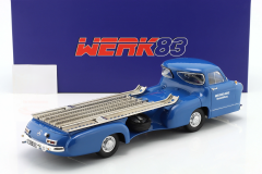Ön Sipariş - 1/18 WERK83 Mercedes-Benz racing transporter ''the blue Wonder'' year 1955 blue - W1801701