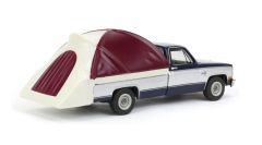 1/64 - Greenlight 38030-D The Great Outdoors Series 2 - 1982 Chevy C-10 Silverado with Modern Truck Bed Tent 1/64