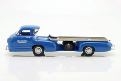Ön Sipariş - 1/18 WERK83 Mercedes-Benz racing transporter ''the blue Wonder'' year 1955 blue - W1801701