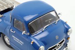 Ön Sipariş - 1/18 WERK83 Mercedes-Benz racing transporter ''the blue Wonder'' year 1955 blue - W1801701