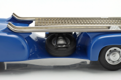 Ön Sipariş - 1/18 WERK83 Mercedes-Benz racing transporter ''the blue Wonder'' year 1955 blue - W1801701