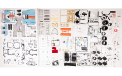 1/8 POCHER Porsche 917K - Gulf Edition - Kit