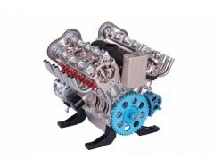 TECHING 1:3 V8 Cylinder Metal Mechanical Engine DM118