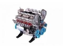 TECHING 1:3 V8 Cylinder Metal Mechanical Engine DM118
