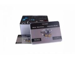TECHING 1:3 V8 Cylinder Metal Mechanical Engine DM118