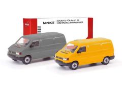 1/87 Volkswagen T4 Transporter (Minikit 2x), grey/yellow