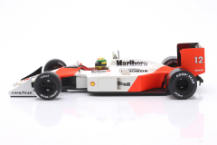 Ön Sipariş - 1/18 Premium X - Ayrton Senna McLaren MP4/4 #12 Winner Japan GP Formula 1 World Champion - SEN18002