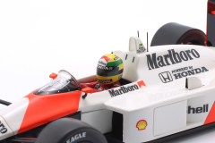 Ön Sipariş - 1/18 Premium X - Ayrton Senna McLaren MP4/4 #12 Winner Japan GP Formula 1 World Champion - SEN18002