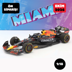 Ön Sipariş - 1/18 Minichamps M. Verstappen Red Bull RB18 #1 Winner Miami GP formula 1 World Champion - 113220501