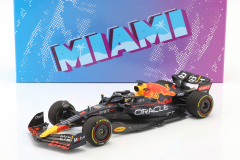 Ön Sipariş - 1/18 Minichamps M. Verstappen Red Bull RB18 #1 Winner Miami GP formula 1 World Champion - 113220501