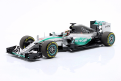 Ön Sipariş - 1/18 Minichamps L. Hamilton Mercedes AMG W06 #44 Winner USA GP formula 1 World Champion - 113150544