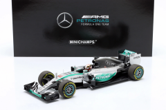 Ön Sipariş - 1/18 Minichamps L. Hamilton Mercedes AMG W06 #44 Winner USA GP formula 1 World Champion - 113150544