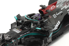 Ön Sipariş - 1/18 Minichamps L. Hamilton Mercedes-AMG F1 W12 #44 100th GP Win Sotchi formula 1 2021 - 113211544