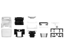 1/87 Scania CR cabine HD, white/black