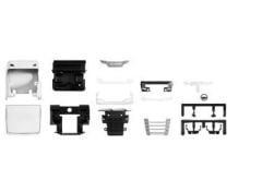 1/87 Cabine Scania CS HD (Without Fenders and Chassis Cover), white/black