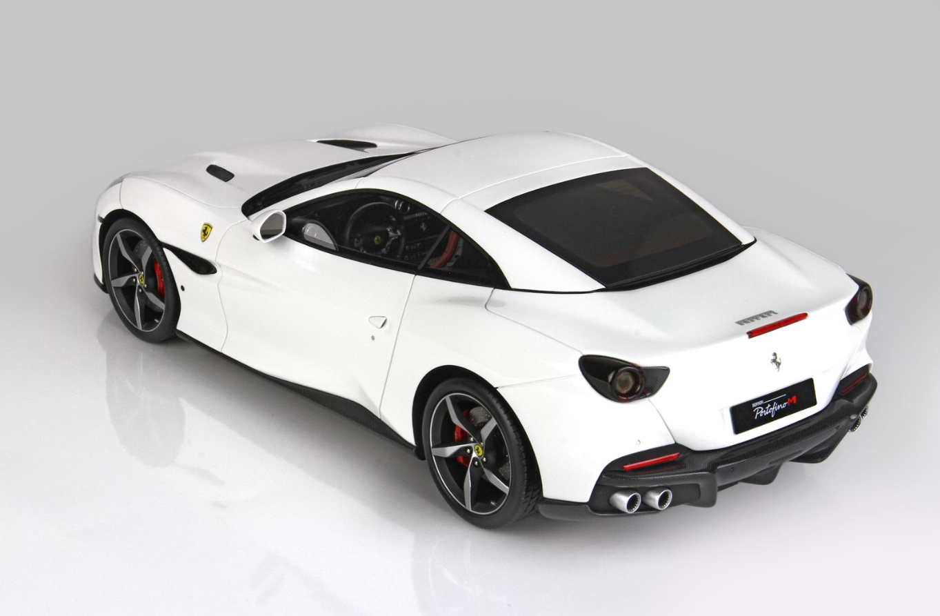 BBR BBRC250C Ferrari Portofino M Spider Closed Roof Grigio Alloy 1/43