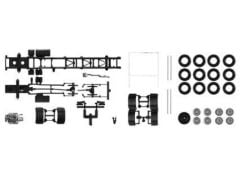 1/87 4-ass Chassis Scania R 4a. FG, white/black