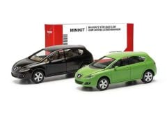 1/87 Seat Leon, (Minikit 2x), black/green