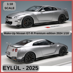 1/18  Make Up Nissan GT-R Premium edition 2024 GREY