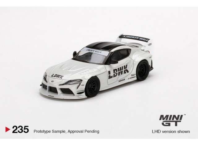 1/64 LB Works Toyota GR Supra, white