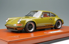 1/18  Make Up Porsche Singer 911 (964) Coupe (Olive Drab)