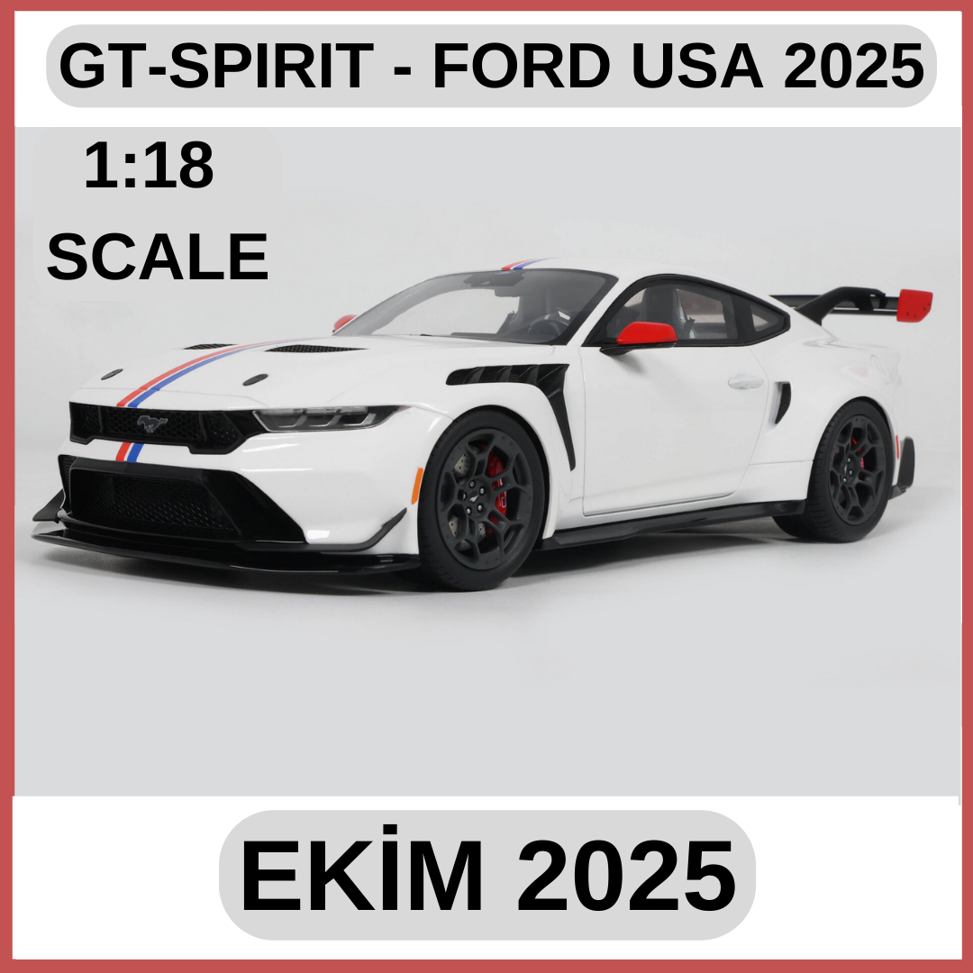 GT-SPIRIT - FORD USA - MUSTANG GTD SPIRIT OF AMERICA PERFORMANCE 2025