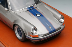 1/18  Make Up Porsche Singer 911 (964) Coupe (Titanium Silver)