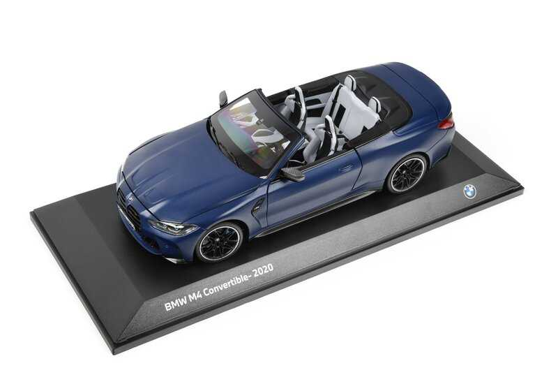 1/18 MINICHAMPS BMW M4 Cabrio G83 Blue portimao - 80435A51951