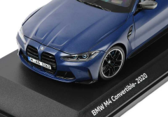 1/18 MINICHAMPS BMW M4 Cabrio G83 Blue portimao - 80435A51951
